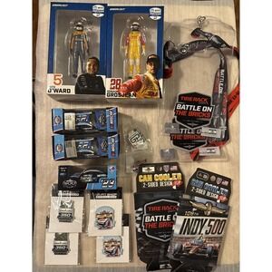 NASCAR Camaro ZL1 2023 Diecast GreenLight Grosjean O'Ward Pins Lanyards Lot 17